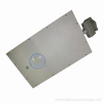 Easy to install all in one solar garden light with motion sensor & 15W Power with lithium battery